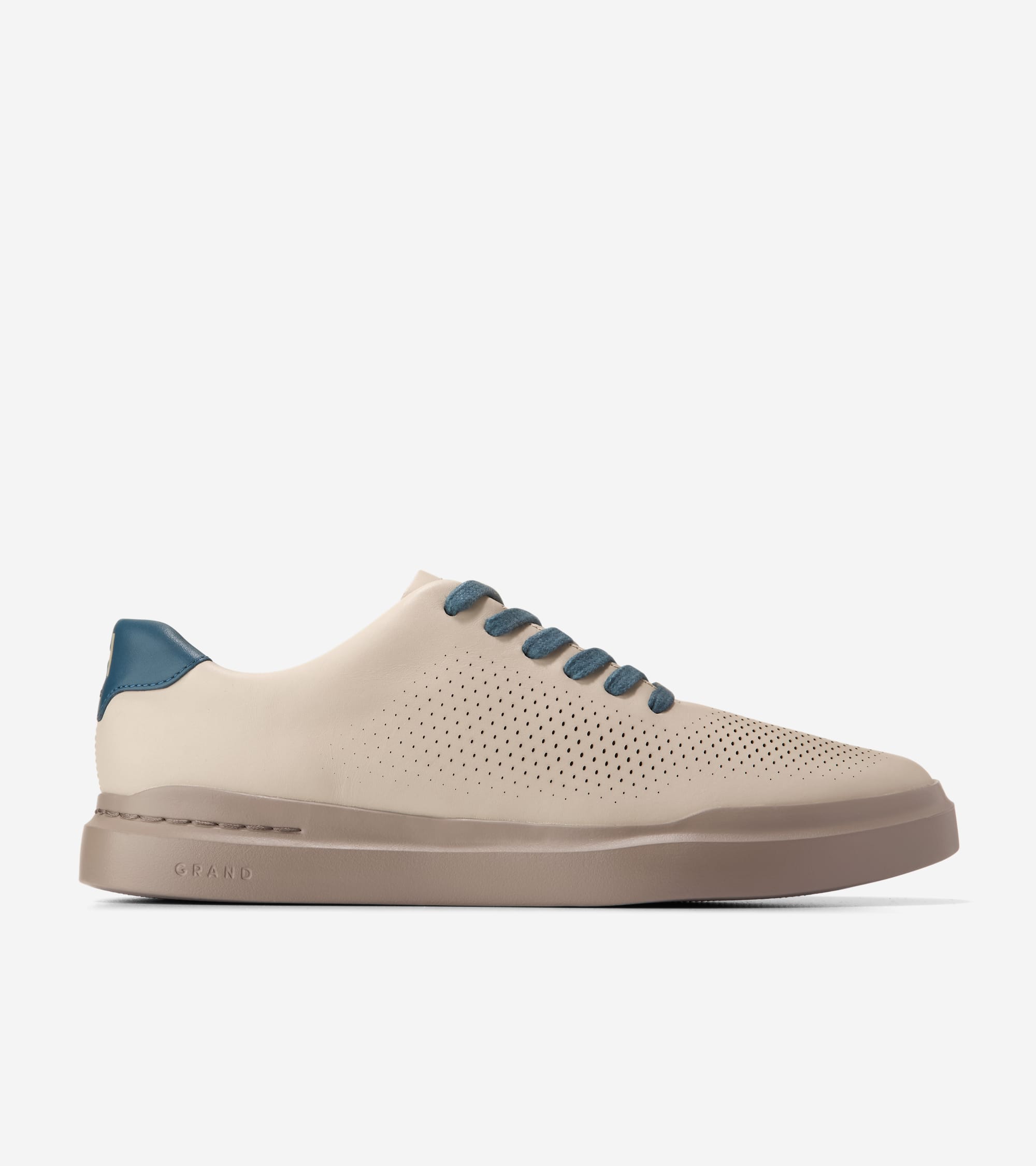 Khaki Tan Suede Laser Cut 2.0 Grand Cole Haan outlet Sneaker